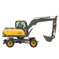 Excavator factory direct sale small wheel excavator 8.5t price